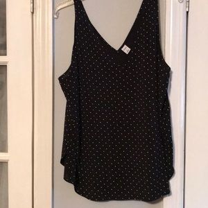 Old Navy double v-neck sleeveless top